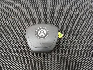 подушка безопасности водителя Volkswagen Touareg 2 поколение 2014, 7P6880201